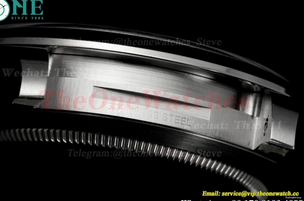 SS Clean Airking 40mm 126900 SS Black SH3230 Num 0520